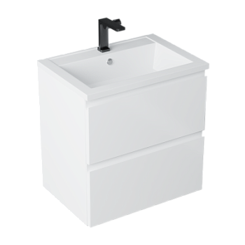 Тумба подвесная Vela Мира 50П под Alice (белый глянец) TU35795