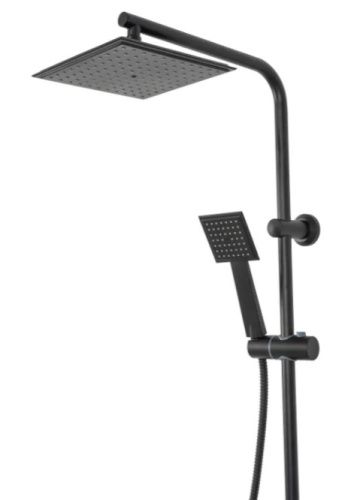 Душевая система Rea Bravo Black P0636