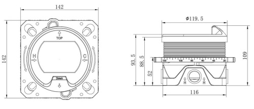 Смеситель для душа Vincea VSCV-321T-MCH