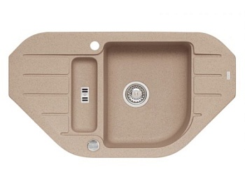 Мойка для кухни Alveus NIAGARA 60 Granital BEIGE-G55 900x500x160 1090939