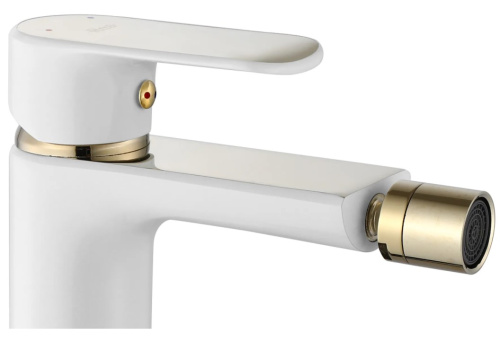 Смеситель для биде Rea Bloom White Gold B9930