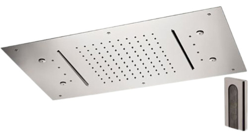 Верхний душ потолочный с подсветкой Remer 357RR7040N2CW