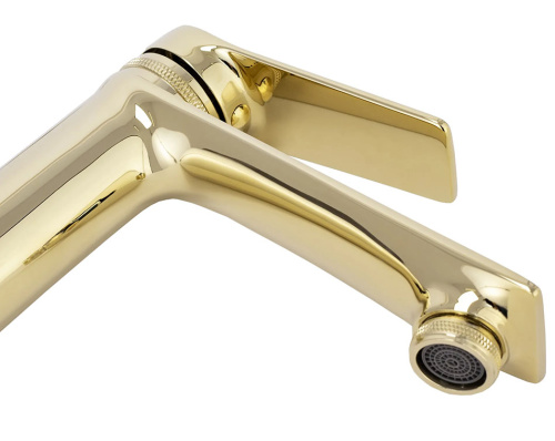 Смеситель для умывальника Rea Viral Gold B2022