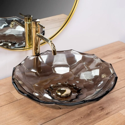 Умывальник Rea Arctic Black U5068