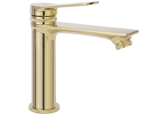 Смеситель для умывальника Rea Viral Gold B2022