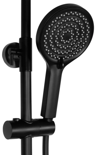 Душевая система Rea Savio black matt P8410