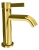 Смеситель для раковины Remer Metrica MC12DO, золото глянцевое