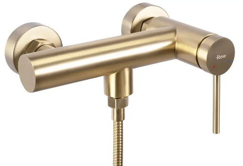 Смеситель для душа Rea Clif gold matt B4243