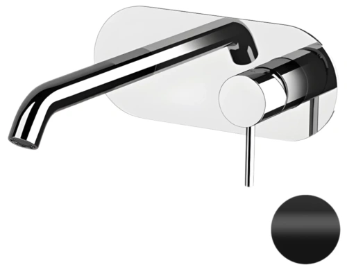 Смеситель для раковины Remer X-style X15WBNO, черный матовый