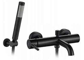 Смеситель для ванны Rea Lungo Black B6634