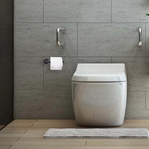 Бумагодержатель Rea MIST 04 Black Matt 80025