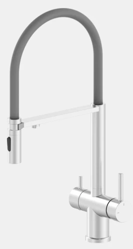 Смеситель для мойки Vivi Felice 1314 Sg Satinato Grigio