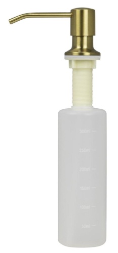 Комплект Arfeka Eco AR мойка 600*500, коландер, дозатор gold