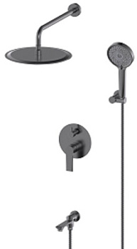 Душевая система Vivi Felice 8020 G Gun Metal Душевая система Vivi Felice 8020 G Gun Metal