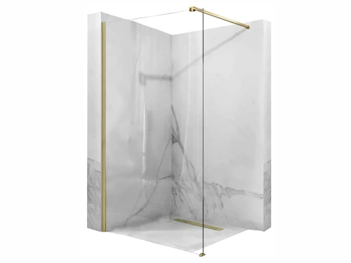 Душевая стенка Rea Aero gold matt 90x195 K4700