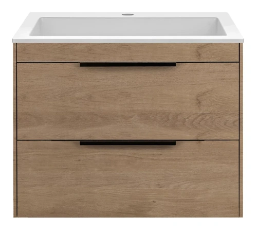 Тумба подвесная Vincea Chiara 2D 600 N.Oak VMC-2C2600NO