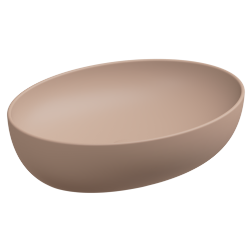 Раковина накладная 55x42 см GSG Ceramic Design Easy EALAVOV55032, Cipria Matt