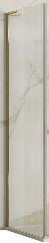 Душевая стенка Rea Hugo gold brush 90 K6613