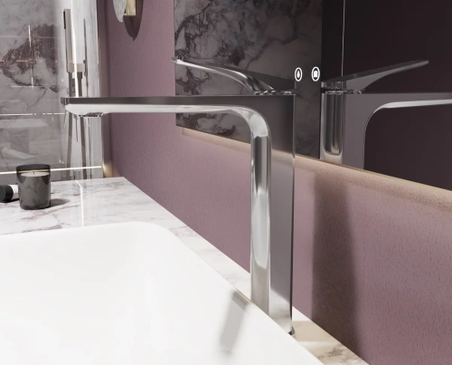 Смеситель для раковины Vincea Puro VBF-5P02CH