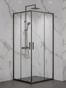 Душевой уголок CeramaLux CL902-90 GREY