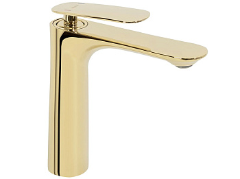 Смеситель для умывальника Rea Berg Gold B2041