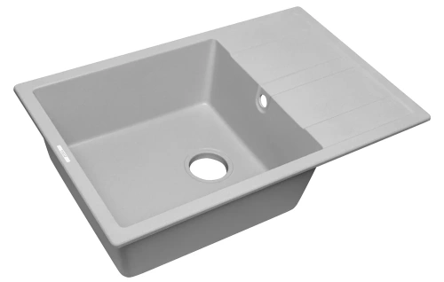 Мойка кухонная Zorg Apollo 78 серый жемчуг
