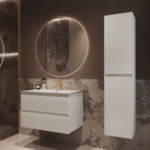 Тумба подвесная Vincea Welle 800 M.White Soft-touch VMC-2WL800MW