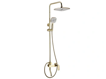 Душевая система Rea Storm gold P9530