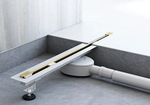 Душевой трап Rea Neo Ultra Slim Pro gold matt 700 G9804