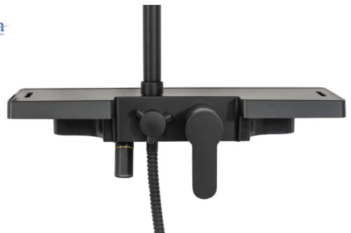 Душевая система Rea Bravo Black P0636