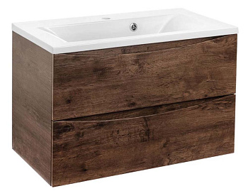 Тумба подвесная Vincea Mia 750 R.Wood VMC-2MA750RW