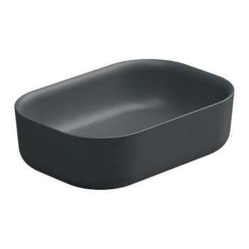 Раковина накладная 60x42 см GSG Ceramic Design Hit! HILAVRE60028, Ebano Matt
