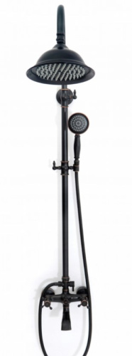 Душевая система Rea Retro Old Black P2366