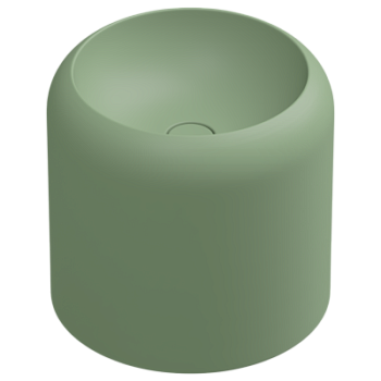Раковина накладная 42 см GSG Ceramic Design Petra PELAVSECOLFS031, Salvia Matt