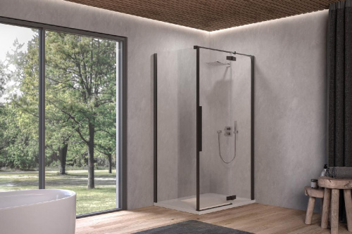 Душевая дверь Kolpa-San Polaris D 100-L silver brill transparent 515450