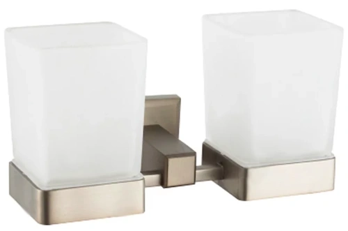 Подстаканник двойной настенный Vivi Felice ARGENTO FL1029 NICHEL