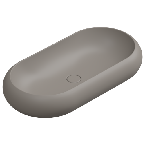 Раковина накладная 80x42 см GSG Ceramic Design Petra PELAV80030, Cashmere Matt