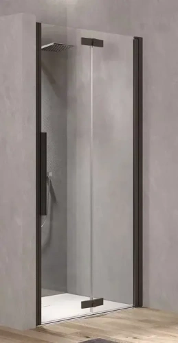 Душевая дверь Kolpa-San Polaris Fold N 80-R black transparent 516400