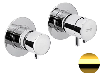 Смеситель для душа Remer X-style XT96D3DO, золото глянцевое