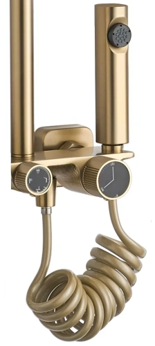 Душевая система Rea Helix gold matt P6621