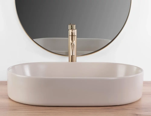 Умывальник Rea Nadia 60 beige matt U9661