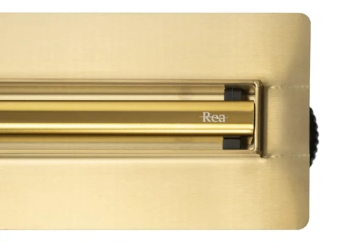 Душевой трап Rea Neox Slim pro gold 600 G2717