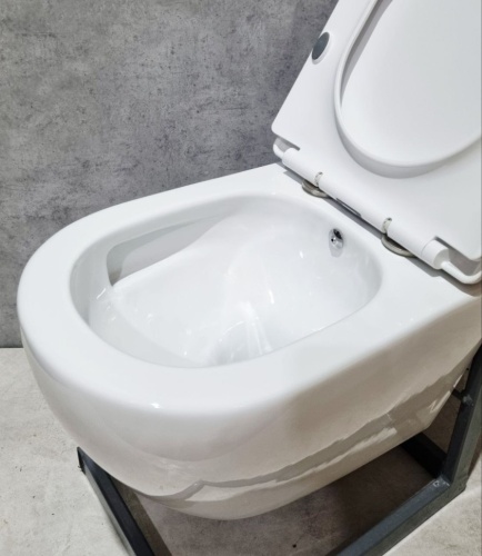 Унитаз-биде подвесной Ceramalux TR-0199BD