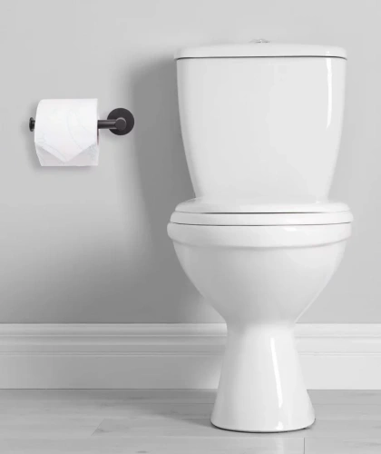 Бумагодержатель Rea MIST 04 Black Matt 80025