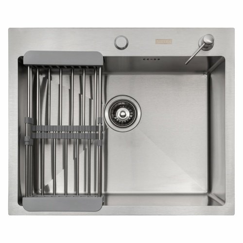 Комплект Arfeka Eco AR мойка 600*500, коландер, дозатор satin
