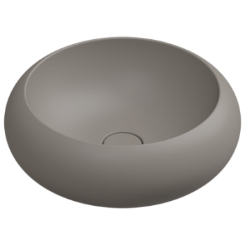 Раковина накладная 42 см GSG Ceramic Design Petra PELAV42030, Cashmere Matt