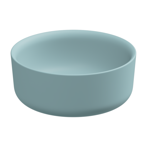 Раковина накладная 42 см GSG Ceramic Design Hit! HILAVRO42037, Ice Matt