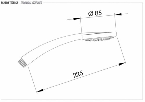 Ручной душ Remer 317MRX