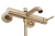 Смеситель для ванны Rea Lungo Gold matt B8010