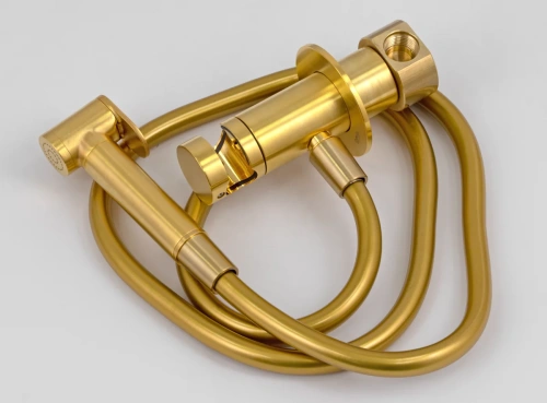 Гигиенический душ Daniel Tokyo TX647P4DCDP, золото брашированное